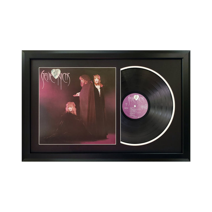 Stevie Nicks  The Wild Heart Genuine Vinyl Record & Cover Professionally Framed 17.5 x 26.5 Display with a Black Mat