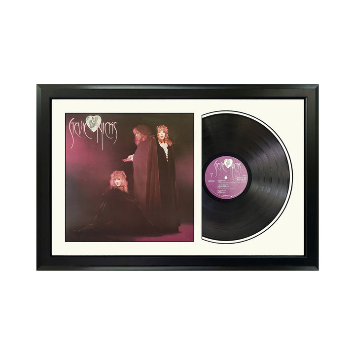 Stevie Nicks  The Wild Heart Genuine Vinyl Record & Cover Professionally Framed 17.5 x 26.5 Display with a White Mat