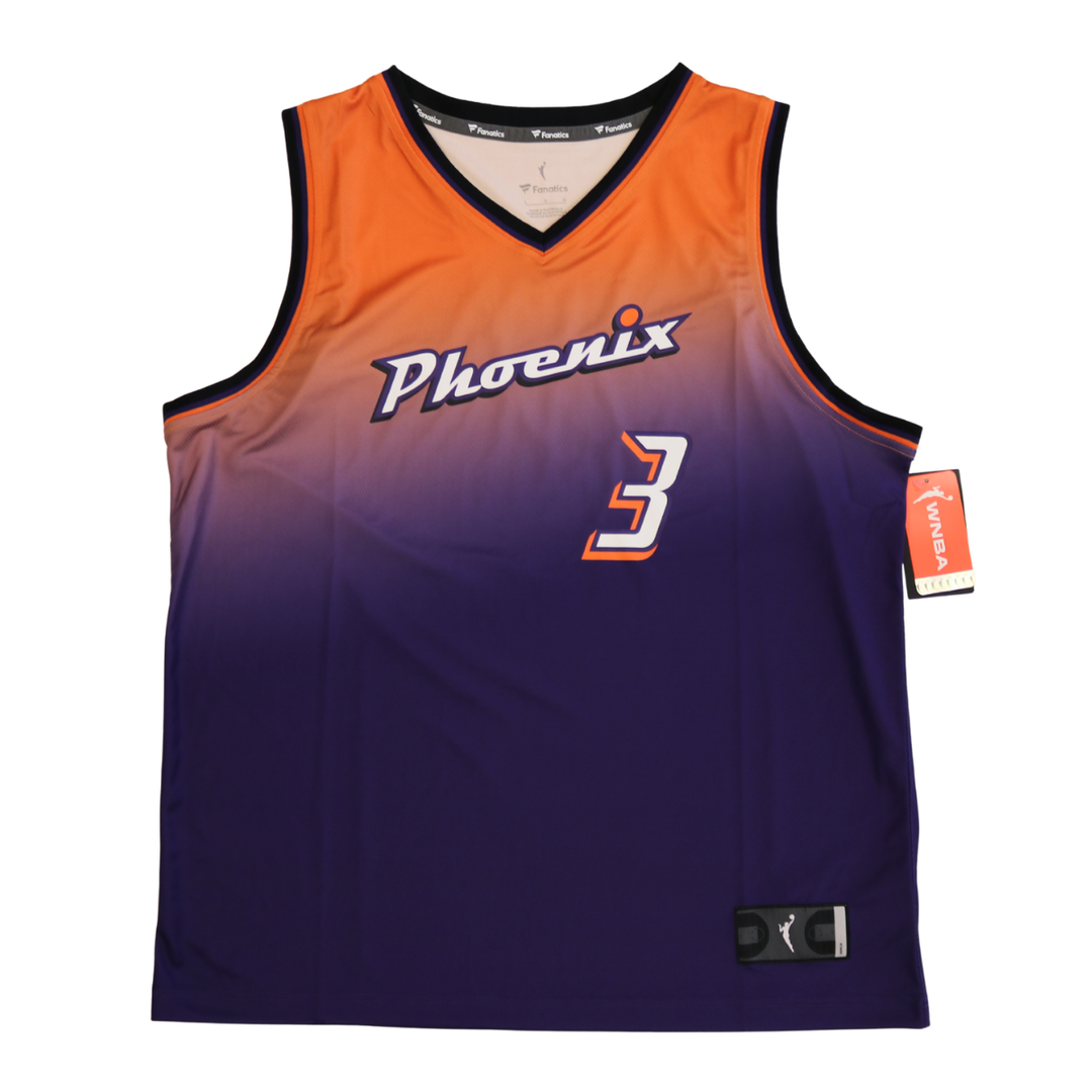 Diana Taurasi Phoenix Mercury Autographed Inscribed Fanatics Replica Jersey  