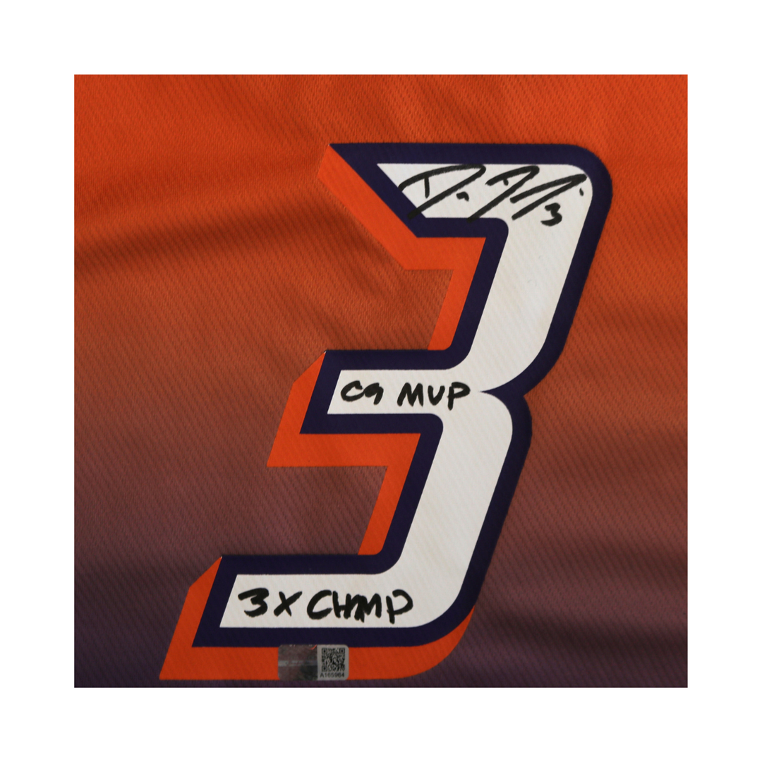 Diana Taurasi Phoenix Mercury Autographed Inscribed Fanatics Replica Jersey  