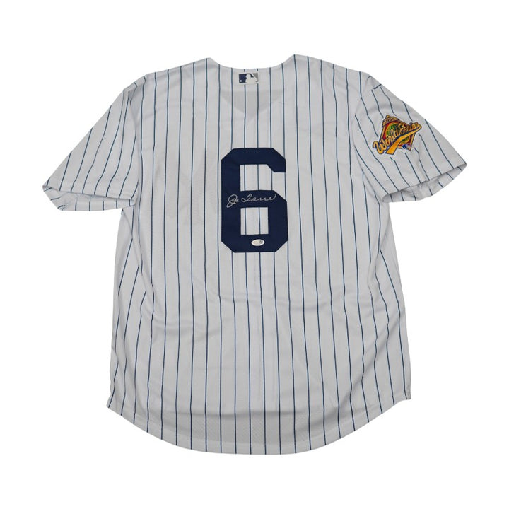 Joe Torre New York Yankees Autographed Home Jersey with 1996 WS Patch JSA Holo Only