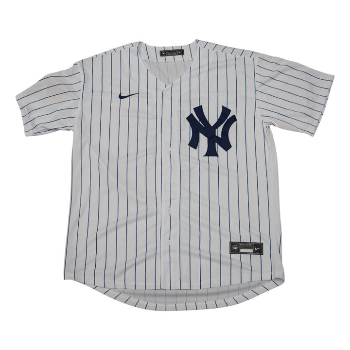 Joe Torre New York Yankees Autographed Home Jersey with 1996 WS Patch JSA Holo Only