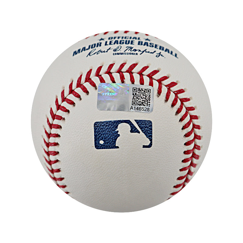 Jose Trevino New York Yankees Autographed Signed MLB Baseball (CX Auth)