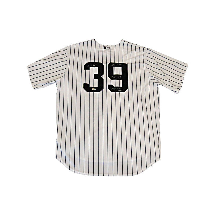 Jose Trevino New York Yankees Autographed Signed and Inscribed Nike Pinstripe Jersey (CX Auth)