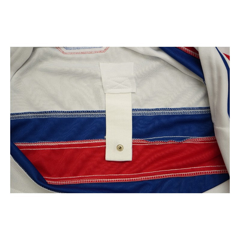 Vincent Trocheck 2026 USA Olympic Team Autographed Inscribed White USA Jersey JSA Holo Only