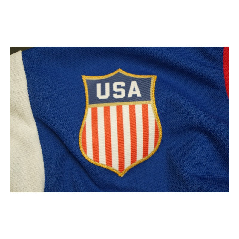 Vincent Trocheck 2026 USA Olympic Team Autographed Inscribed White USA Jersey JSA Holo Only