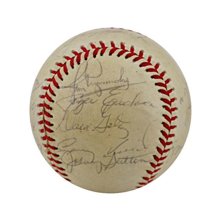 1978 Minnesota Twins Team Signed 20 Signature OAL MacPhail Baseball (JSA LOA)