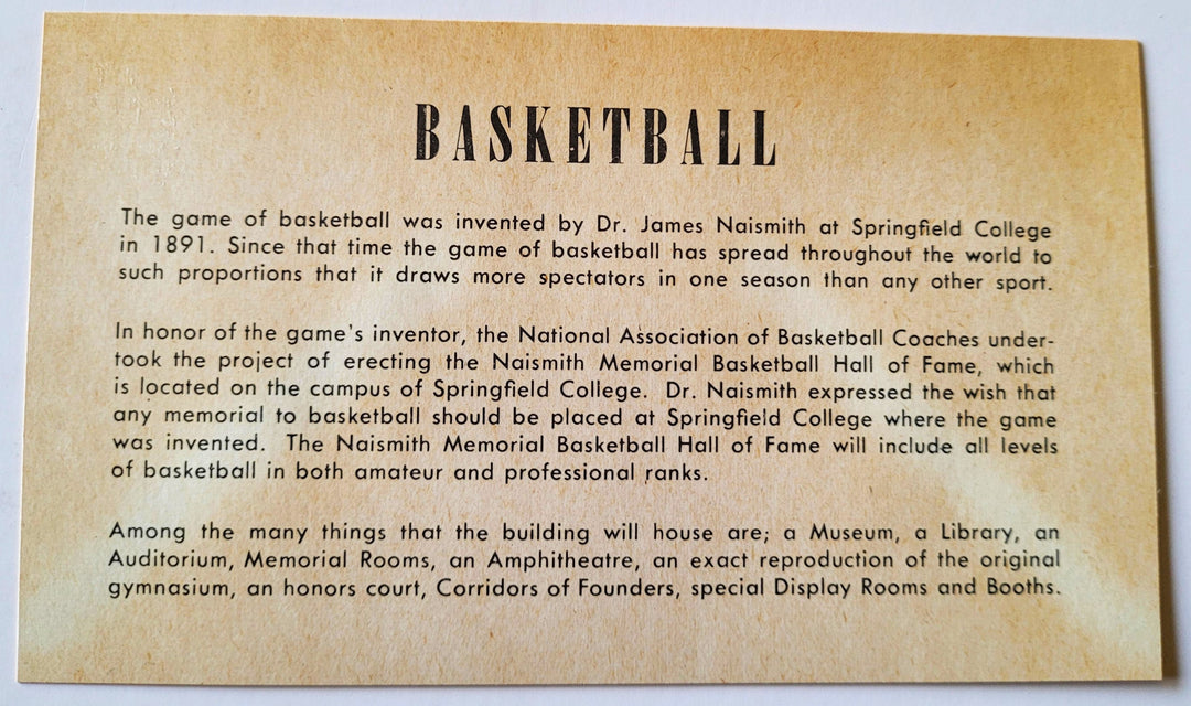 Tom Gola New York Knicks Signed 100th Anniversary of the Naismith Memorial Hall of Fame Springfield, MA. First Day Cover 11-6-61 (PSA)