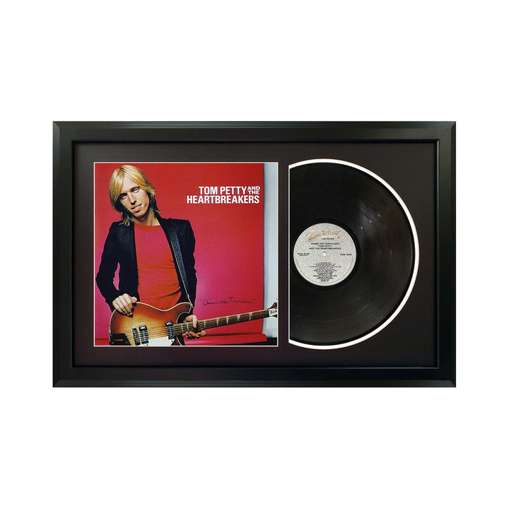 Tom Petty and The Heartbreakers Damn the Torpedoes Genuine Vinyl Record & Cover Professionally Framed Display with a Black Mat