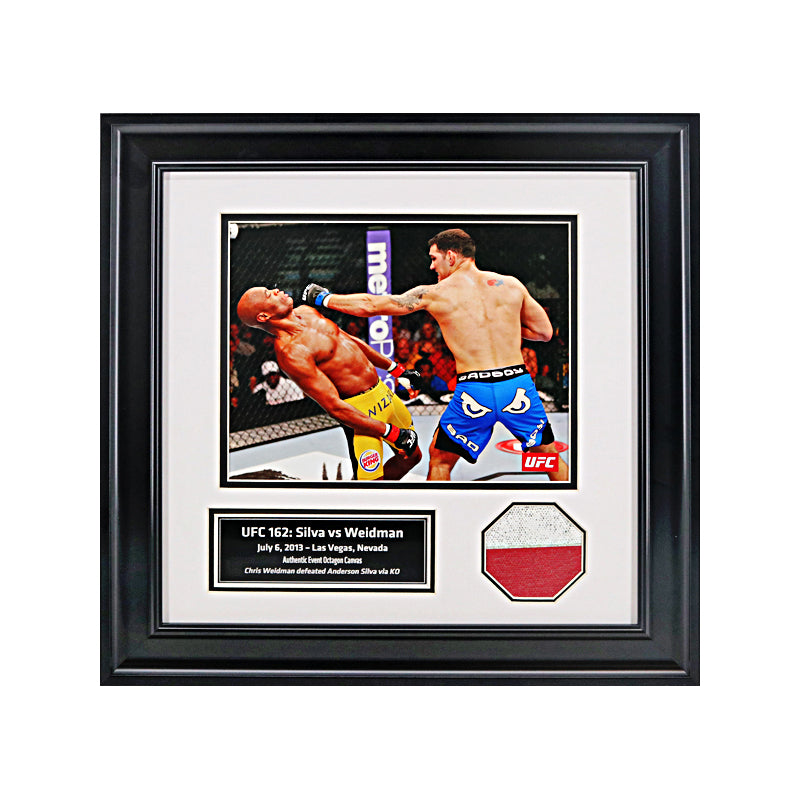 UFC 162 Framed Octagon Piece Photo Collage (UFC Holo)