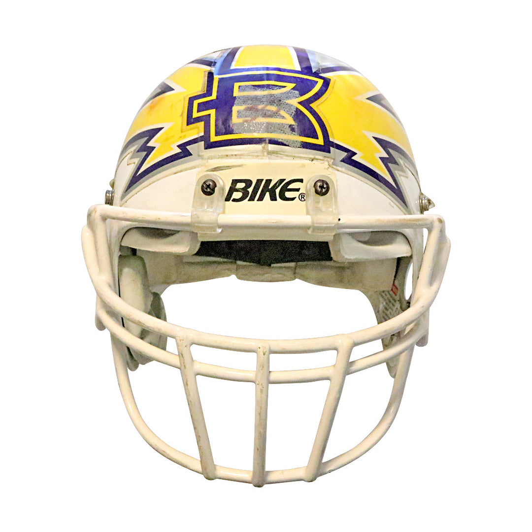 Chris Shelling Birmingham Thunderbolts 2001 XFL Game Used Helmet