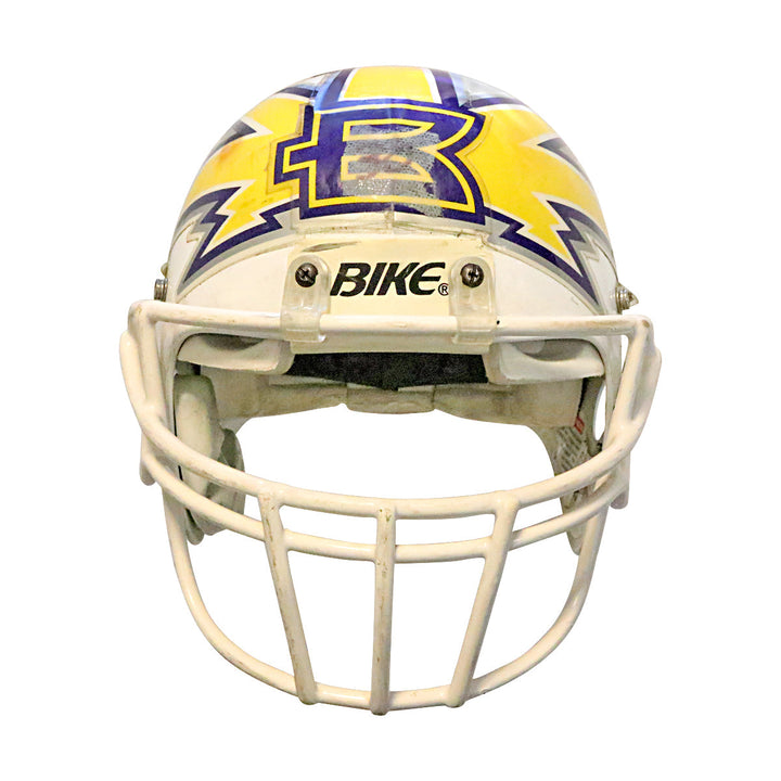 Chris Shelling Birmingham Thunderbolts 2001 XFL Game Used Helmet