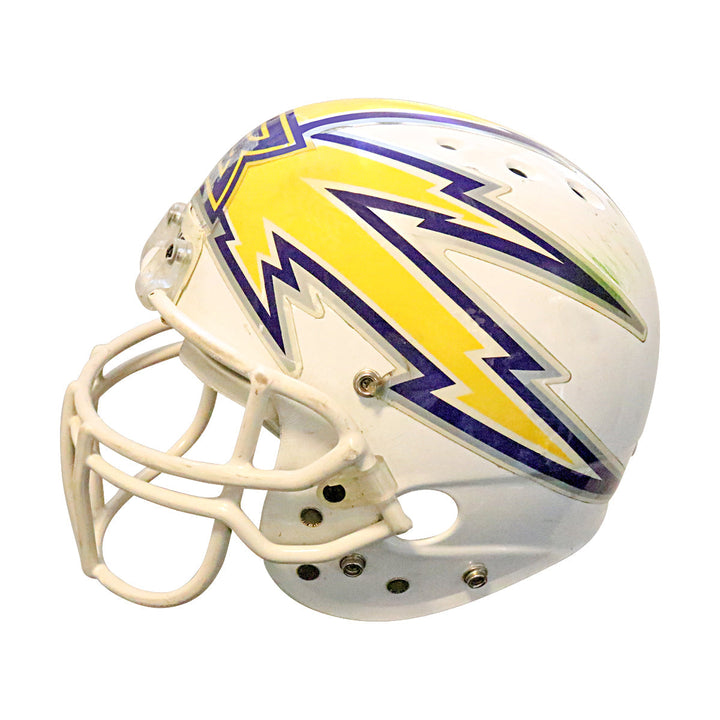 Chris Shelling Birmingham Thunderbolts 2001 XFL Game Used Helmet