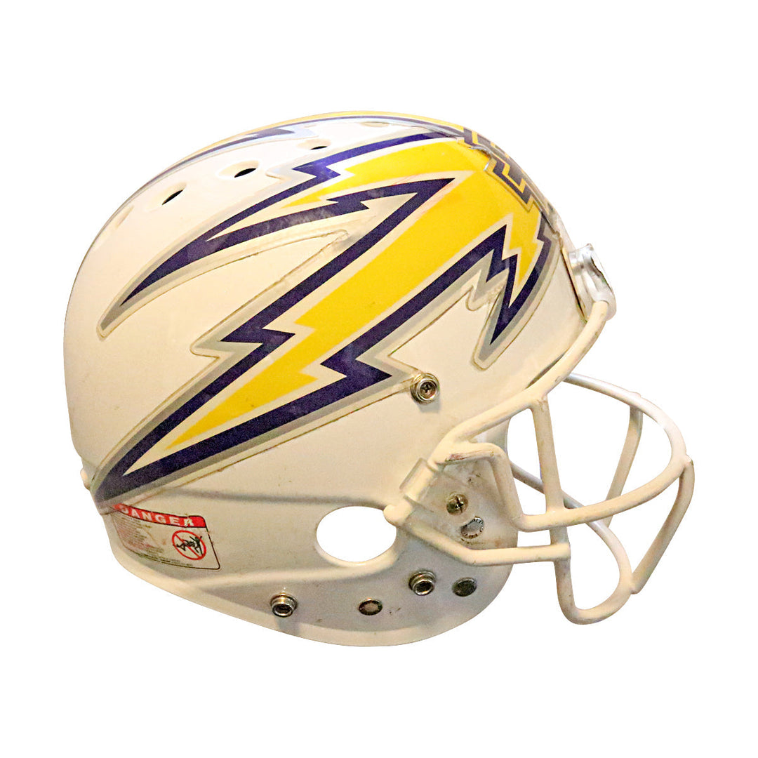 Birmingham Thunderbolts 2001 XFL Game Used Helmet Medium