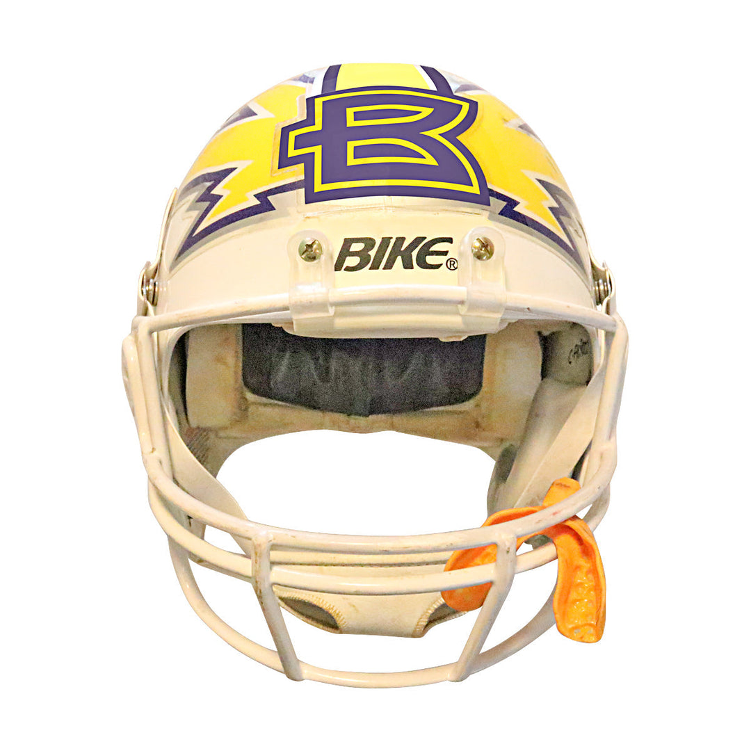 Joe Douglass Birmingham Thunderbolts 2001 XFL Game Used Helmet