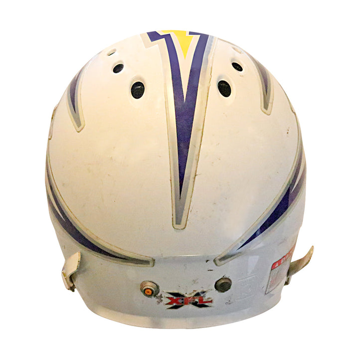 Joe Douglass Birmingham Thunderbolts 2001 XFL Game Used Helmet