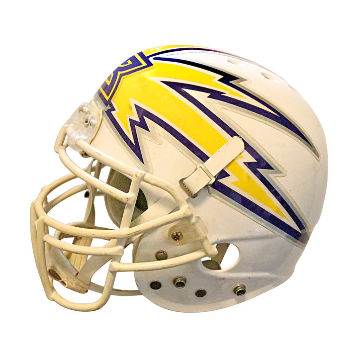 Calvin Jackson Birmingham Thunderbolts 2001 XFL Game Used Helmet