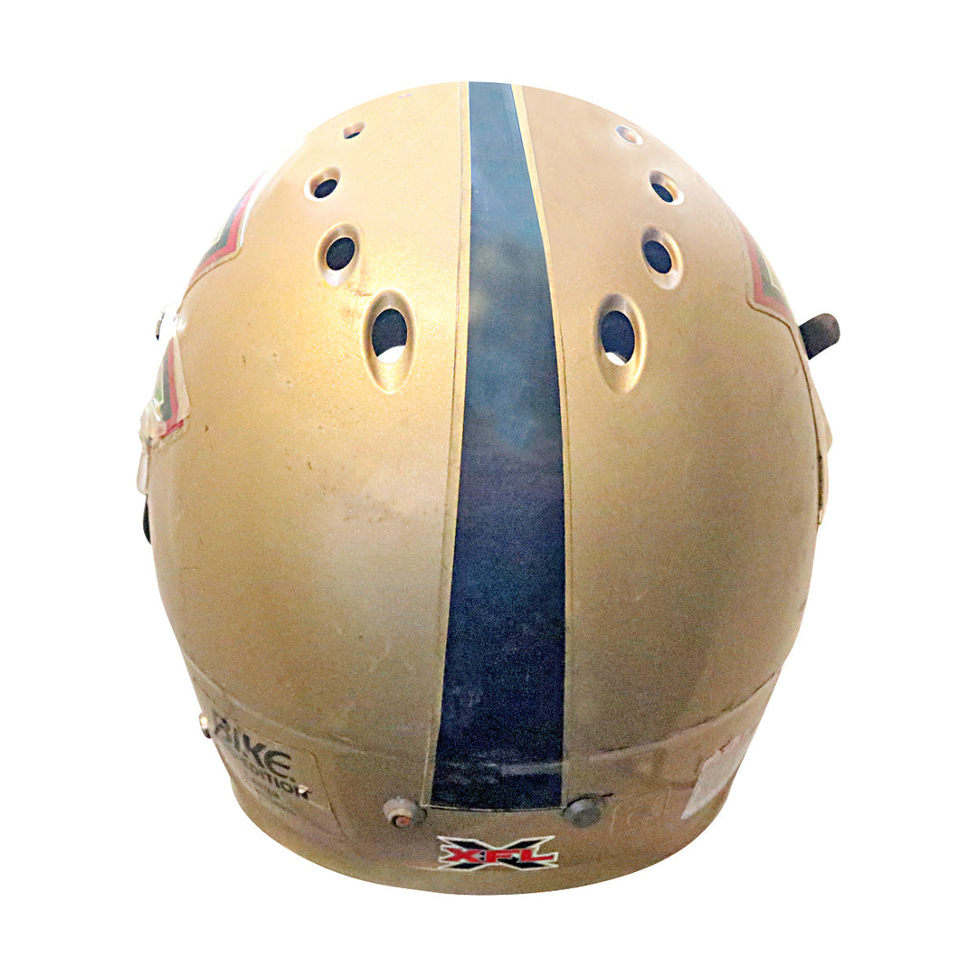 Antonio Edwards Las Vegas Outlaws 2001 XFL Game Used Helmet