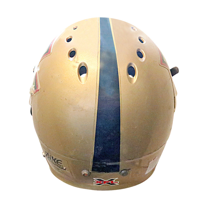 Antonio Edwards Las Vegas Outlaws 2001 XFL Game Used Helmet