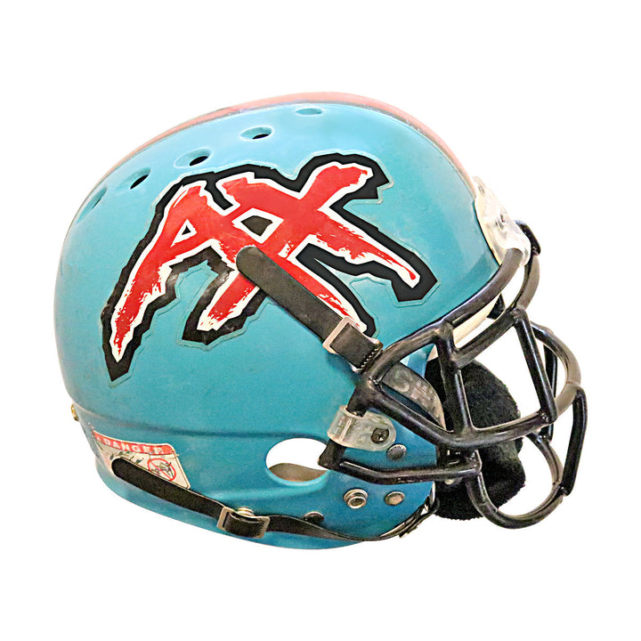 Kevin Cobb Memphis Maniax 2001 XFL Game Used Helmet Medium