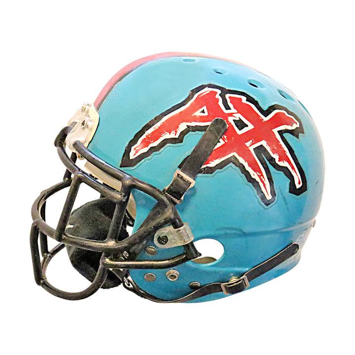 Kevin Cobb Memphis Maniax 2001 XFL Game Used Helmet Medium