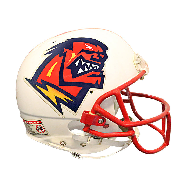 Brian Kuklick Orlando Rage 2001 XFL Game Used Helmet