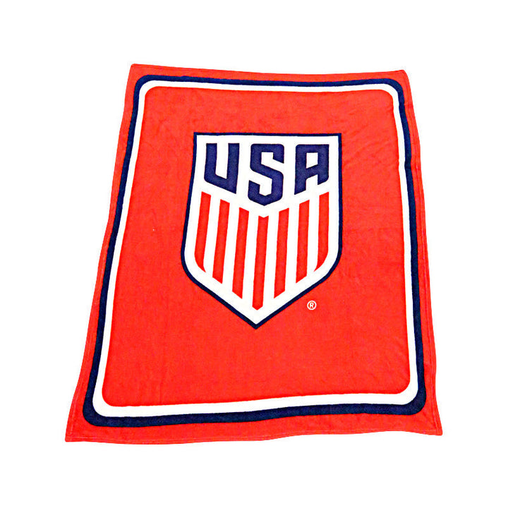 Red, White, Blue USA USFL Fleece Blanket  