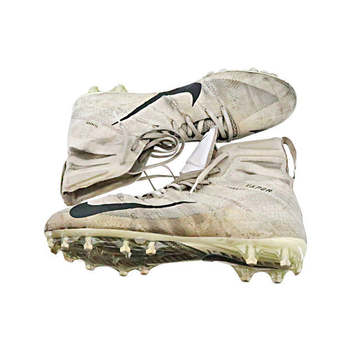 USFL Game Worn Nike Vapor High Top Cleats 