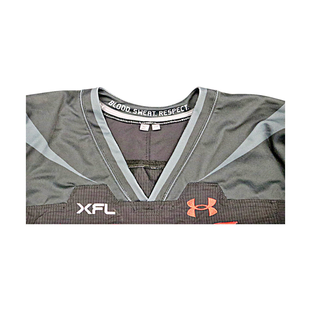 Vegas Vipers 2023 XFL Season Issued Blank Black Jersey - Size 52