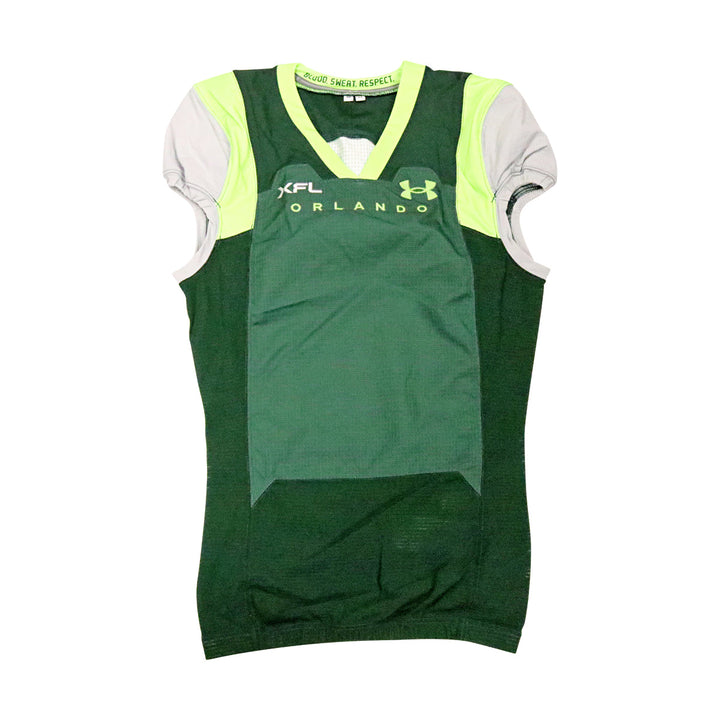 Orlando Guardians 2023 XFL Season Issued Blank Green Jersey - Size 40
