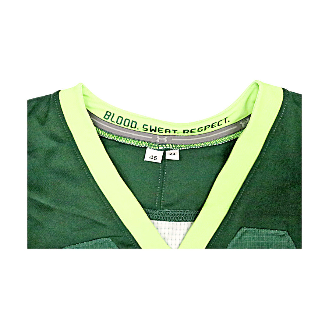 Orlando Guardians 2023 XFL Season Issued Blank Green Jersey - Size 46