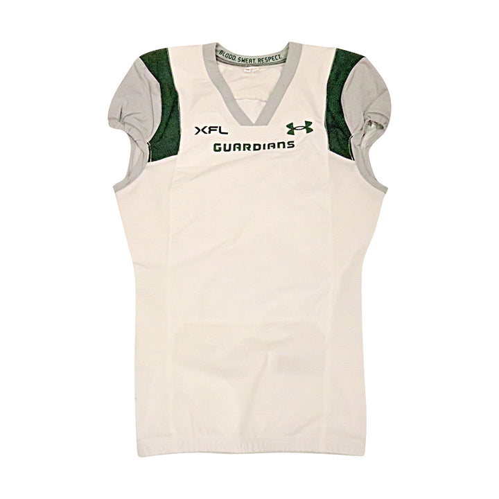 Orlando Guardians 2023 XFL Season Issued Blank White Jersey - Size 40
