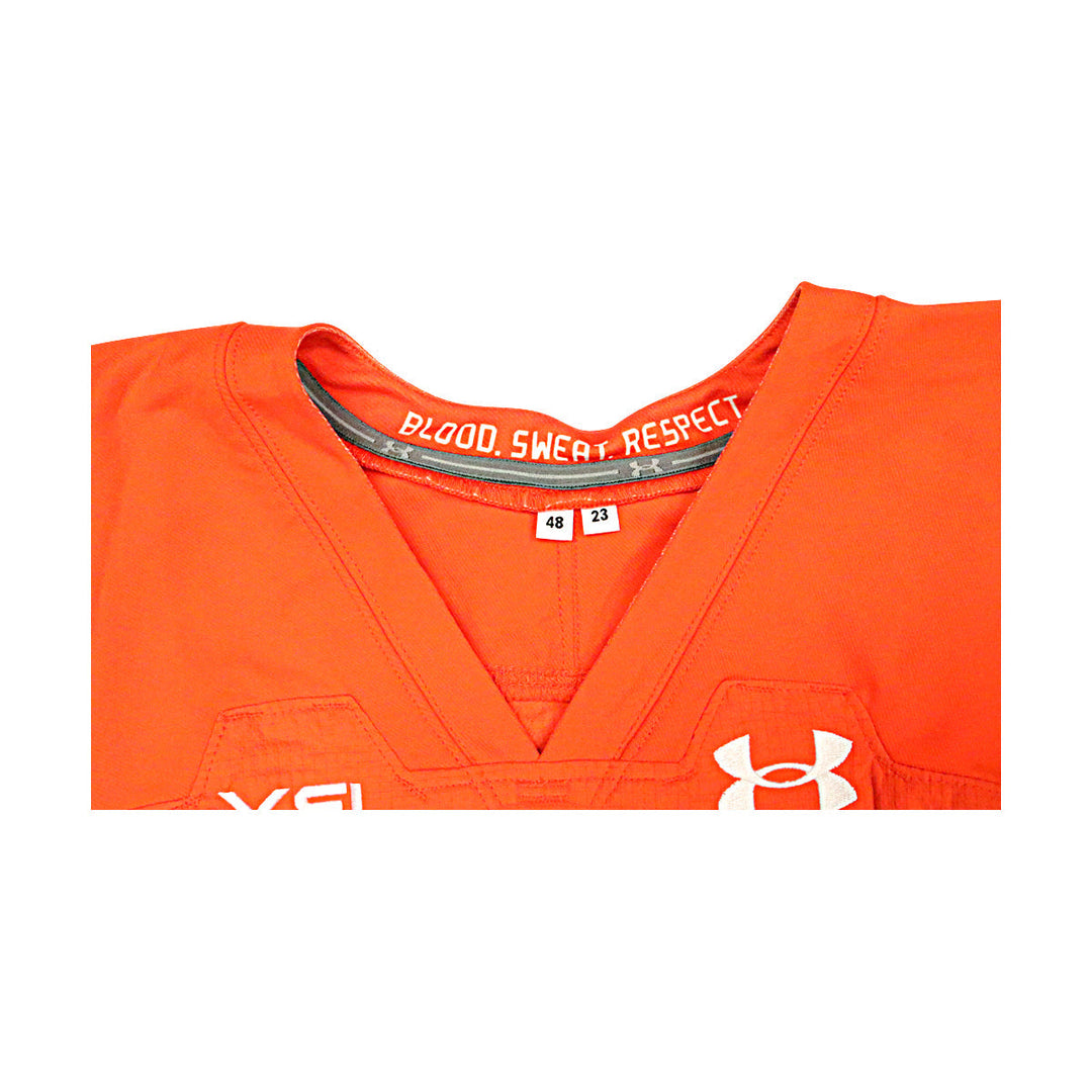Seattle Sea Dragons 2023 XFL Season Issued Blank Orange Jersey - Size 48