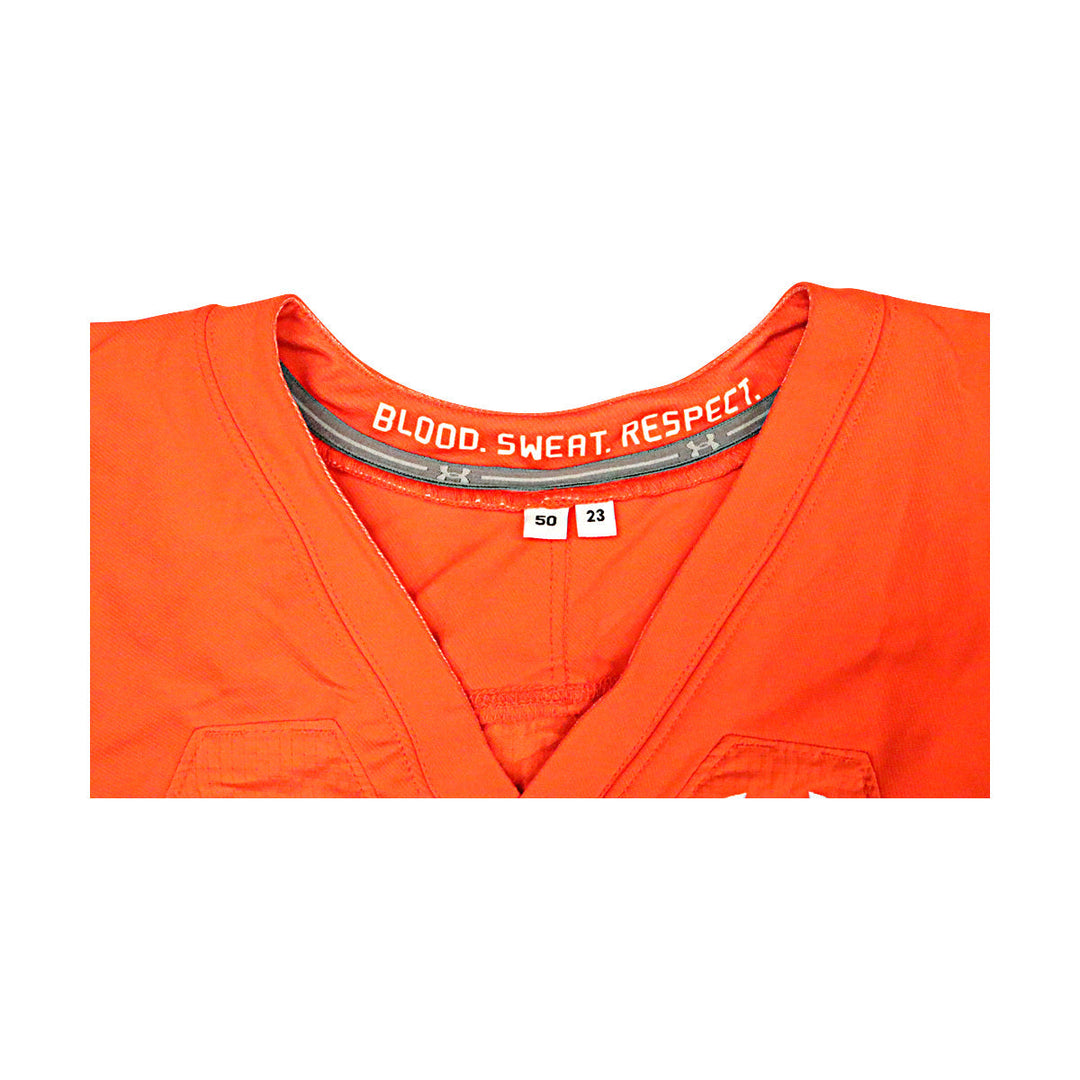 Seattle Sea Dragons 2023 XFL Season Issued Blank Orange Jersey - Size 50