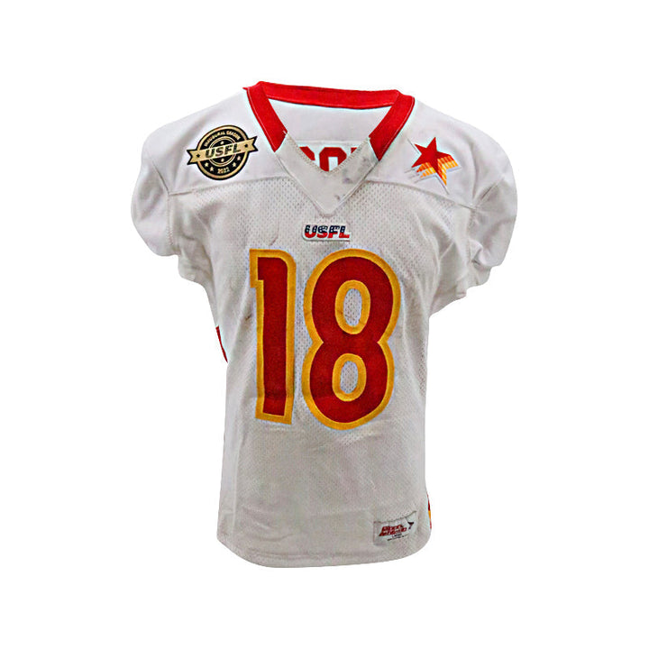 Bryan Scott Philadelphia Stars 2022 Game Worn Jersey vs New Orleans Breakers