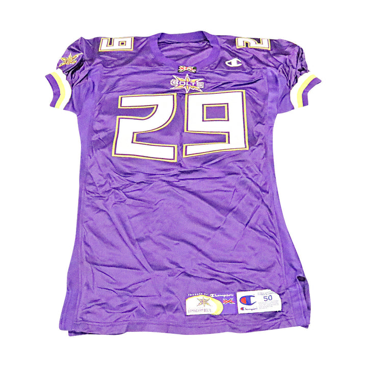 Birmingham Thunderbolts 2001 #29 Team Issued Home Jersey Size 50