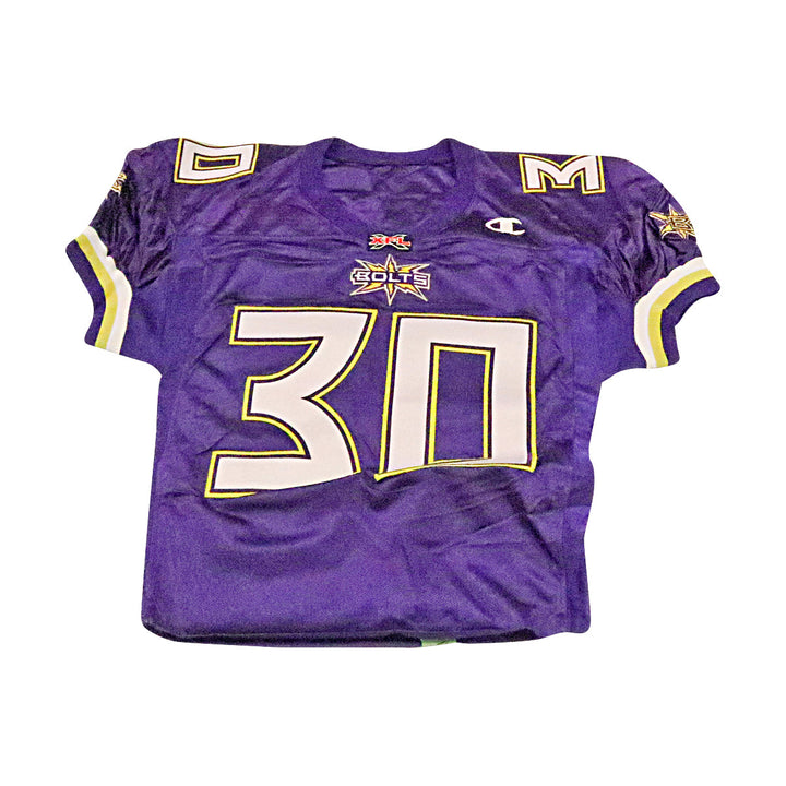 Chris Shelling Birmingham Thunderbolts 2001 Game Used Home Jersey Size 44 Short