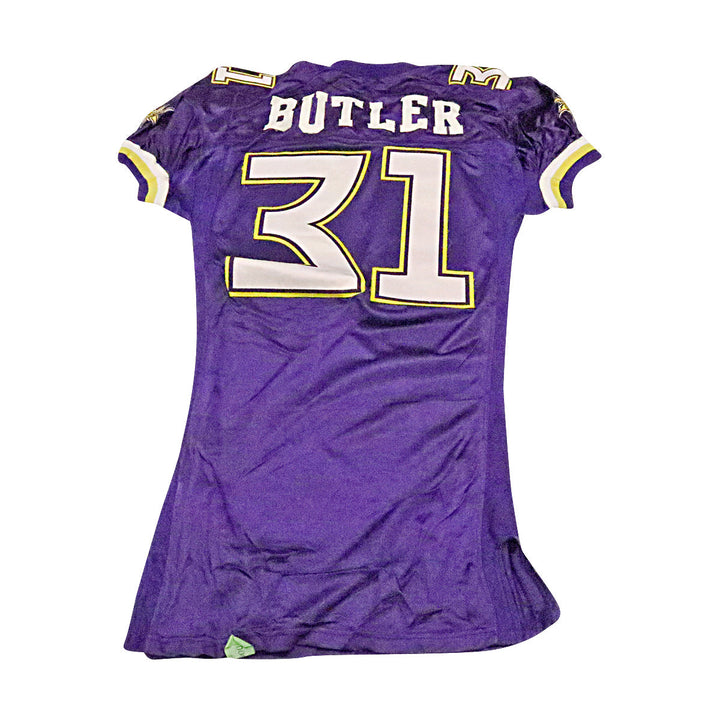 Duane Butler Birmingham Thunderbolts 2001 Game Used Home Jersey Size 46 +2