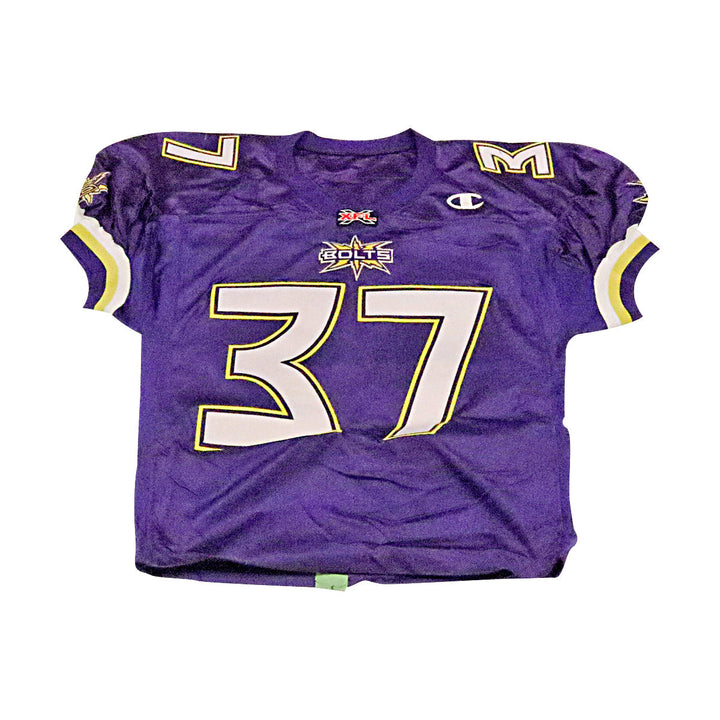 Eric Sloan Birmingham Thunderbolts 2001 Game Used Home Jersey Size 48 Short