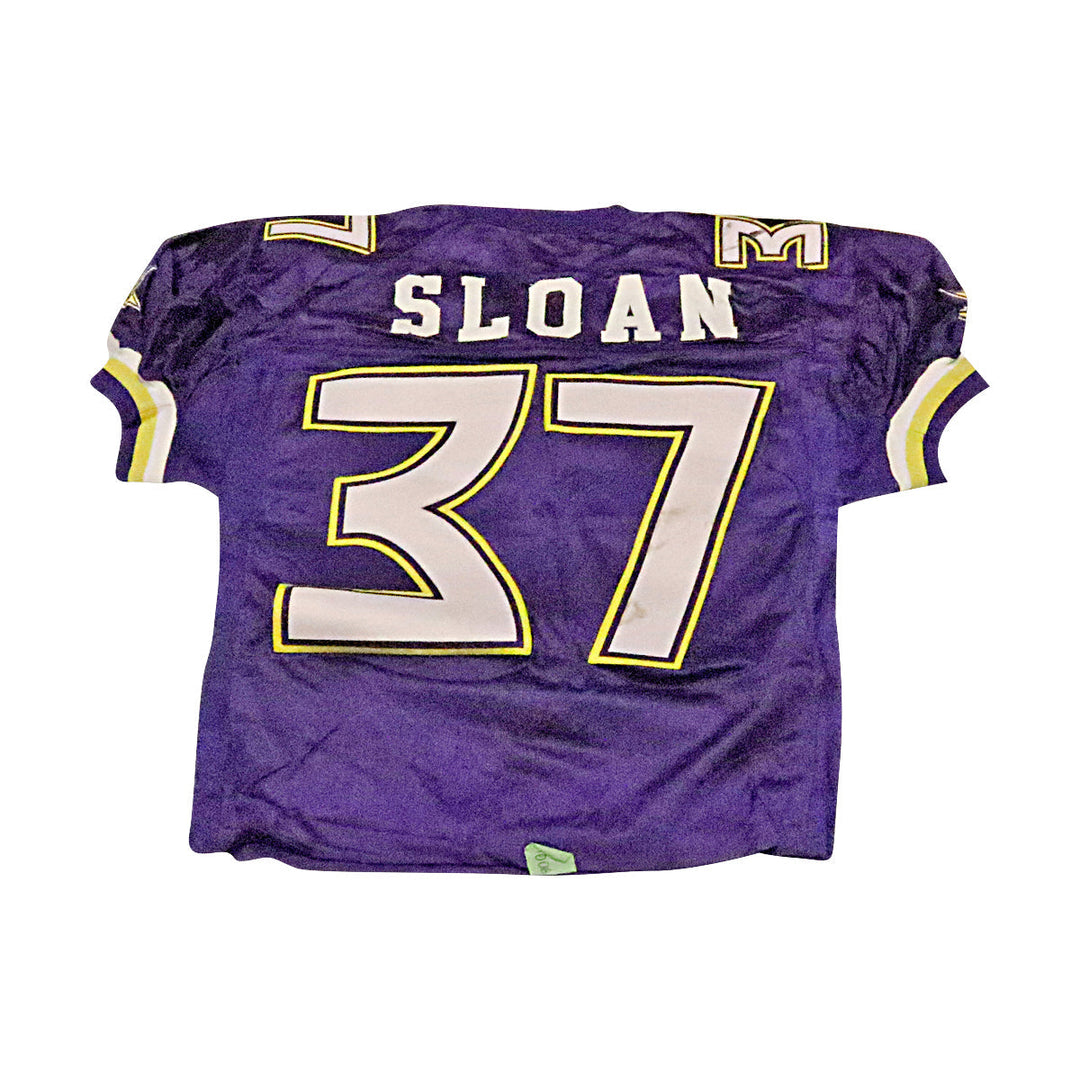 Eric Sloan Birmingham Thunderbolts 2001 Game Used Home Jersey Size 48 Short