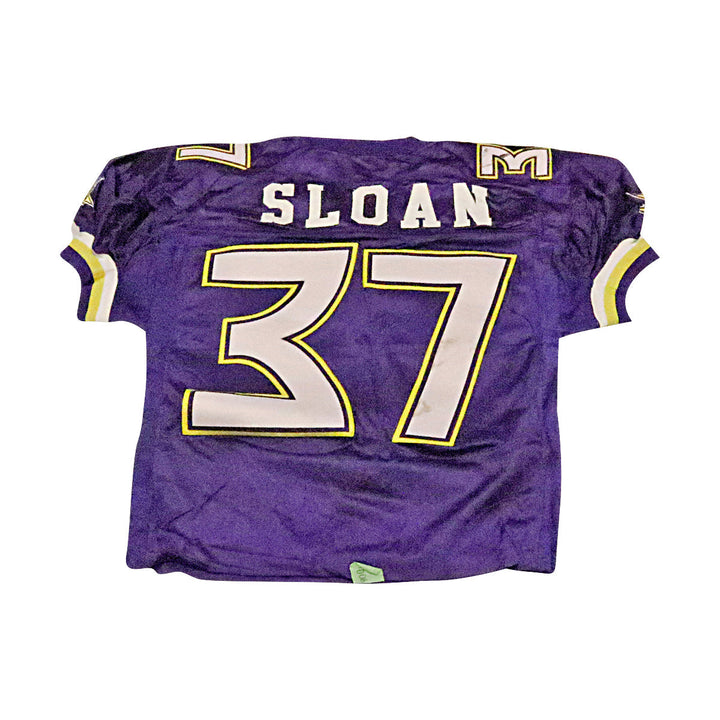 Eric Sloan Birmingham Thunderbolts 2001 Game Used Home Jersey Size 48 Short