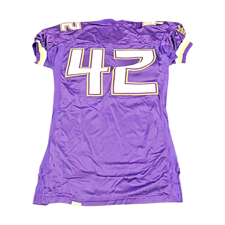Birmingham Thunderbolts 2001 #42 Team Issued Home Jersey Size 48 +2