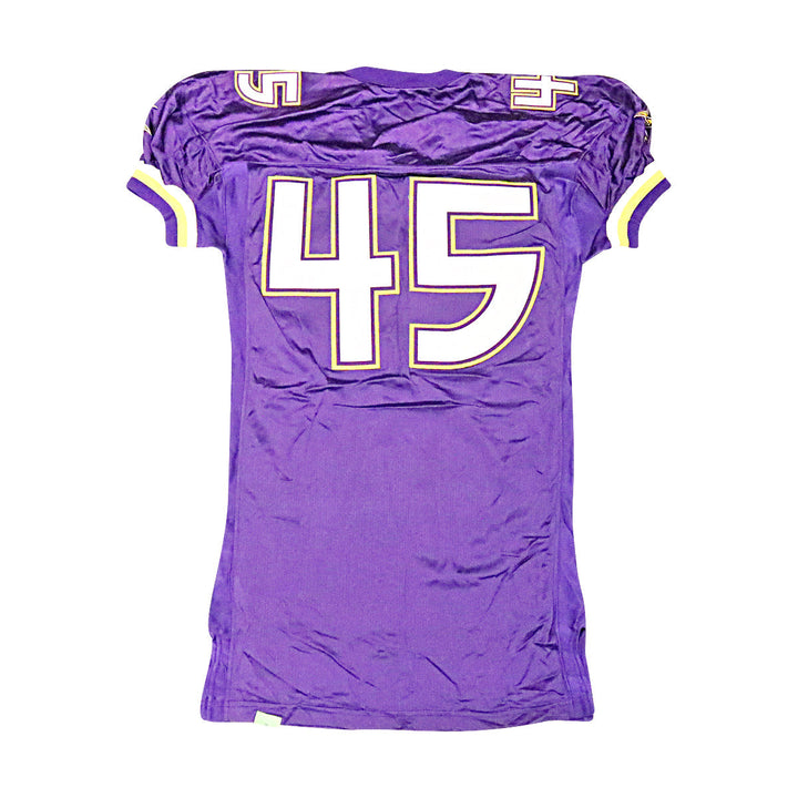 Birmingham Thunderbolts 2001 #45 Team Issued Home Jersey Size 48 +2