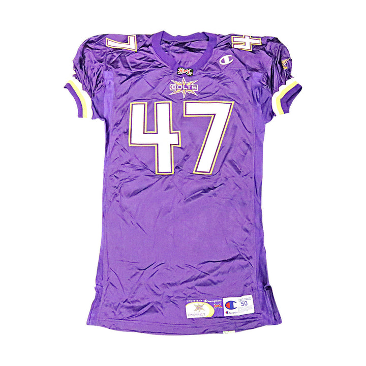 Birmingham Thunderbolts 2001 #47 Team Issued Home Jersey Size 50 +2