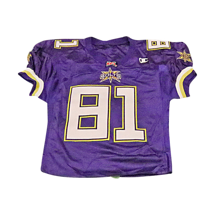 Kaipo McGuire Birmingham Thunderbolts 2001 Game Used Home Jersey Size 48 Short