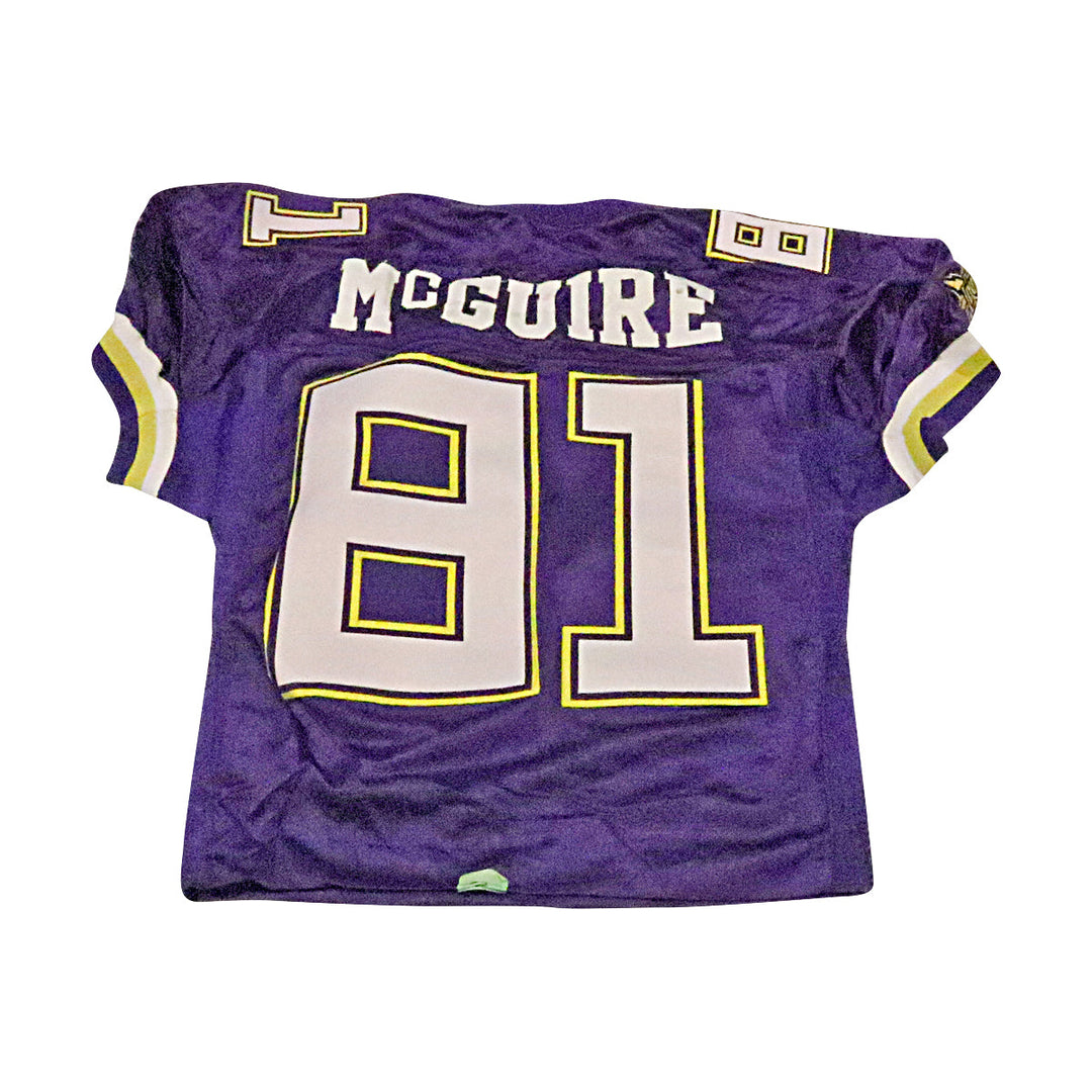 Kaipo McGuire Birmingham Thunderbolts 2001 Game Used Home Jersey Size 48 Short
