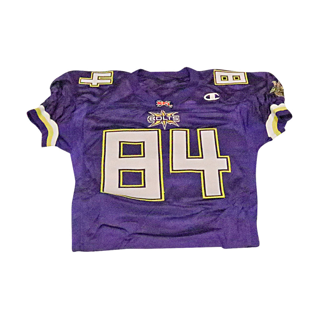 Steve Smith Birmingham Thunderbolts 2001 Game Used Home Jersey Size 48 Short