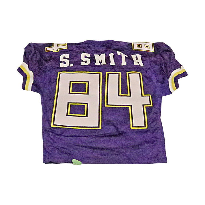 Steve Smith Birmingham Thunderbolts 2001 Game Used Home Jersey Size 48 Short
