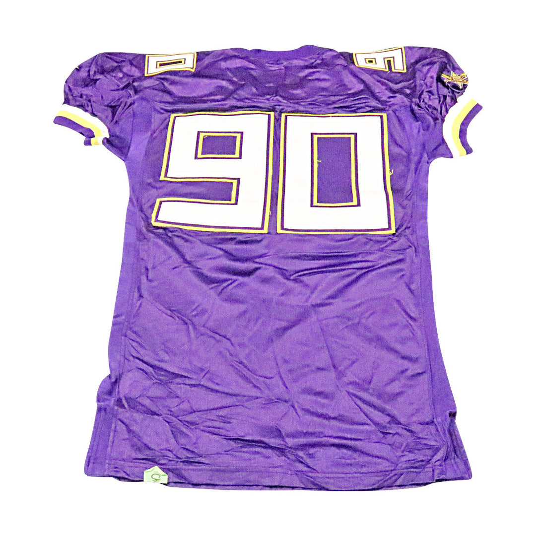 Birmingham Thunderbolts 2001 #90 Team Issued Home Jersey Size 50 +2