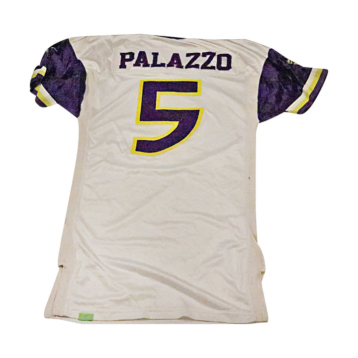 Brad Palazzo Birmingham Thunderbolts 2001 Game Used Away Jersey Size 44 +2